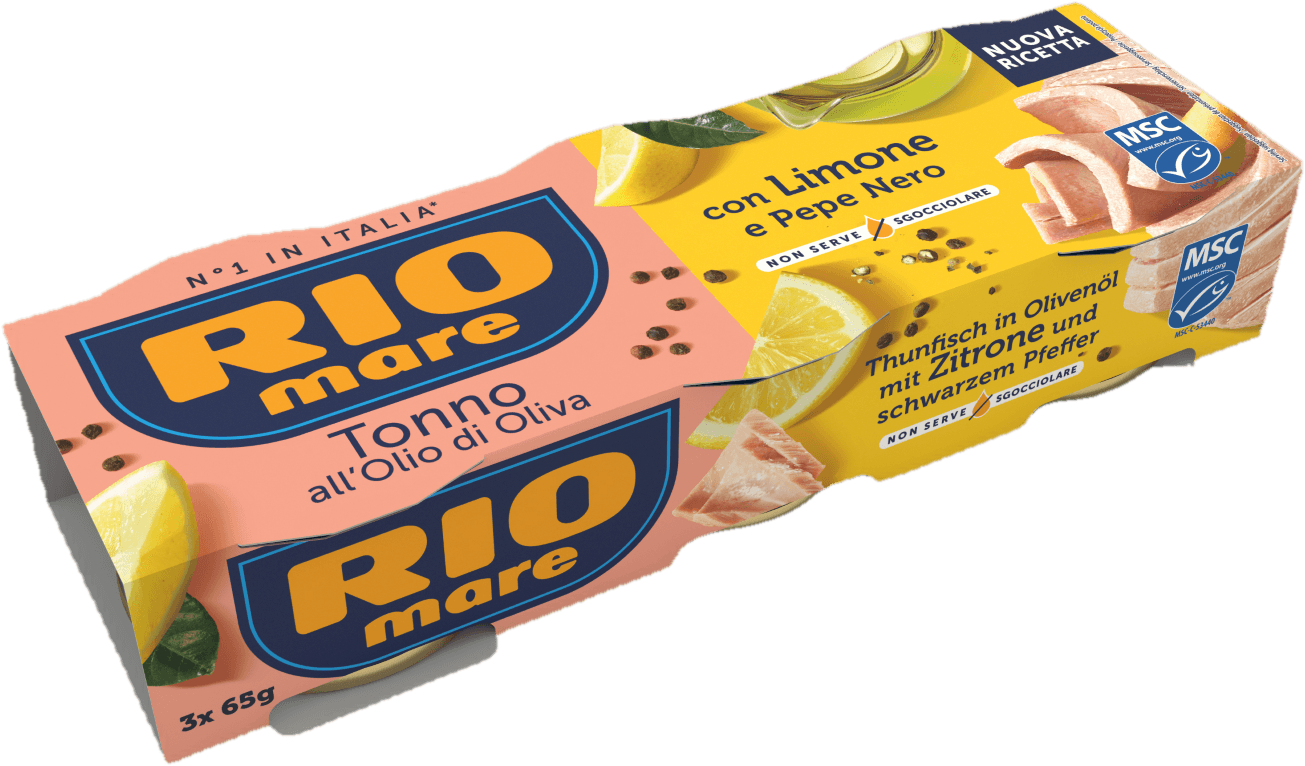 Rio Mare Tuňák s citronem a černým pepřem MSC 3×52 g