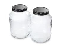 Zavařovací sklenice + víčko Orbit 2,65 l 2 ks