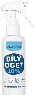Allnature Bílý ocet sprej 10%