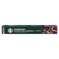 STARBUCKS CHOCOLATE HAZELNUT by NESPRESSO Blonde roast kávové kapsle, 10 kapslí v balení