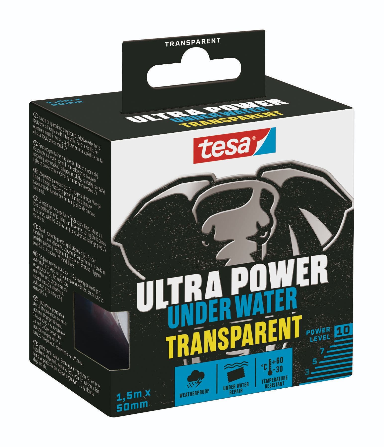 Tesa Ultra Power pod vodu průhledná páska