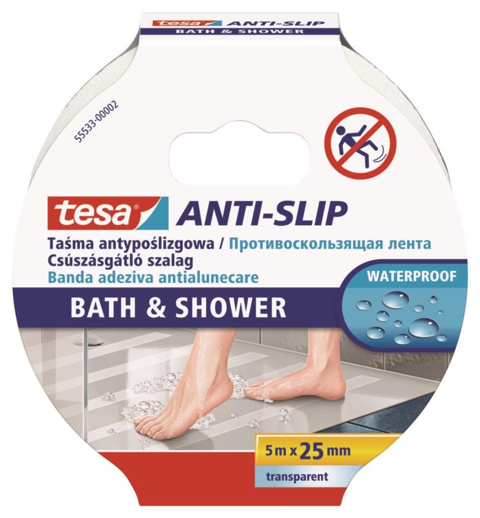 Tesa Protiskluzná páska do koupelny