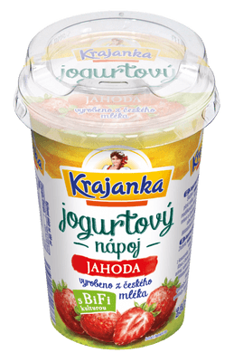 Krajanka Jogurtový nápoj 1,3% jahoda