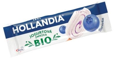 Hollandia Jogurtová zmrzka BIO Borůvka