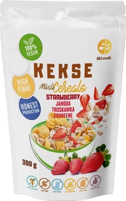 Kekse Cereálie Jahoda bez lepku