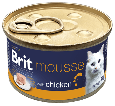 Brit Premium by Nature Cat Can with Chicken, pro kočky