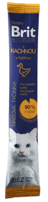 Brit Premium by Nature Cat Meaty Stick Adult Duck, pro kočky