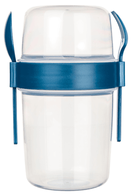 Banquet Dóza na jogurt / salát s příborem Culinaria, 700 + 400 ml, mix barev