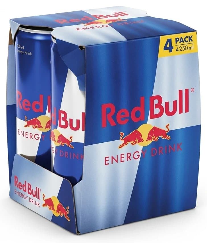 Red Bull 4pack energetický nápoj