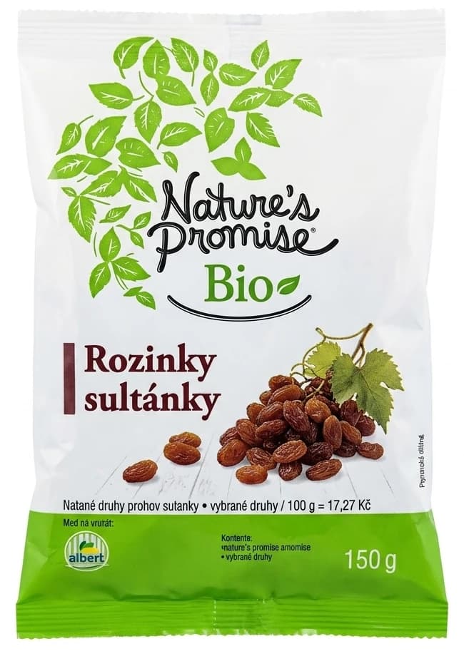 Nature's Promise Bio Rozinky sultánky