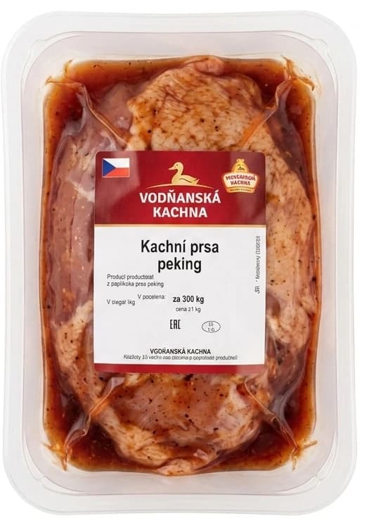 Vodňanská kachna kachní prsa peking
