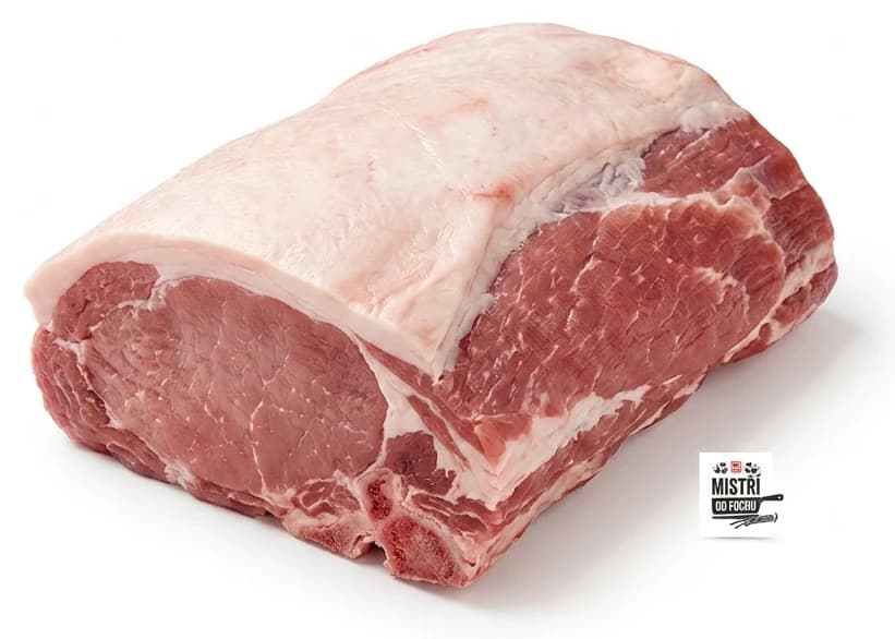 Vepřová pečeně s kostí v celku