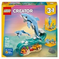 LEGO Creator 3 v 1 31385 Mořští živočichové: Krásní delfíni