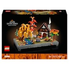 LEGO Icons 11372 Chata a podzimní zahrada