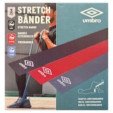 Umbro Pružné pásy 120 x 12 cm 3 ks