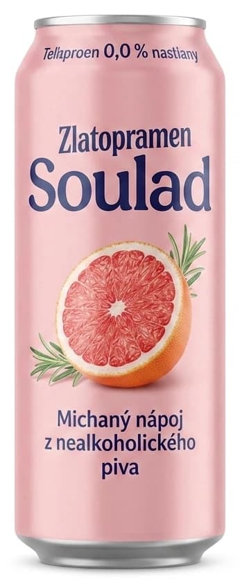 Zlatopramen Soulad Michaný nápoj z nealkoholického piva