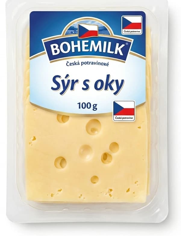 Sýr s oky Bohemilk