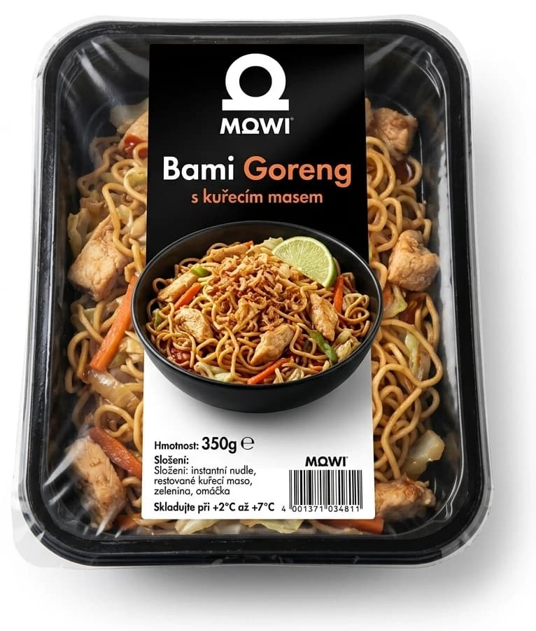 Bami Goreng s kuřecím masem