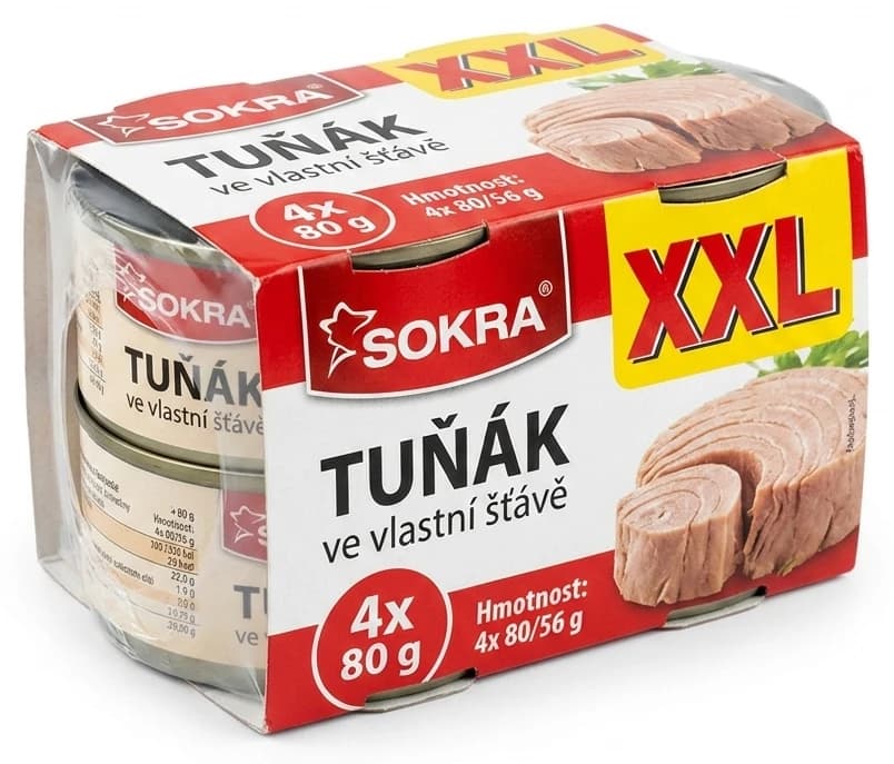 Tuňák ve vlastní šťávě