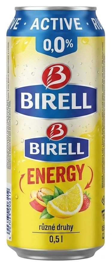 Birell Active různé druhy