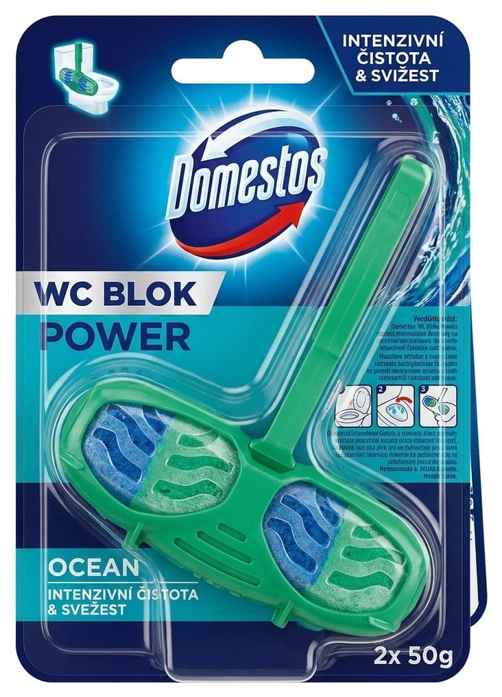 WC blok Power Domestos