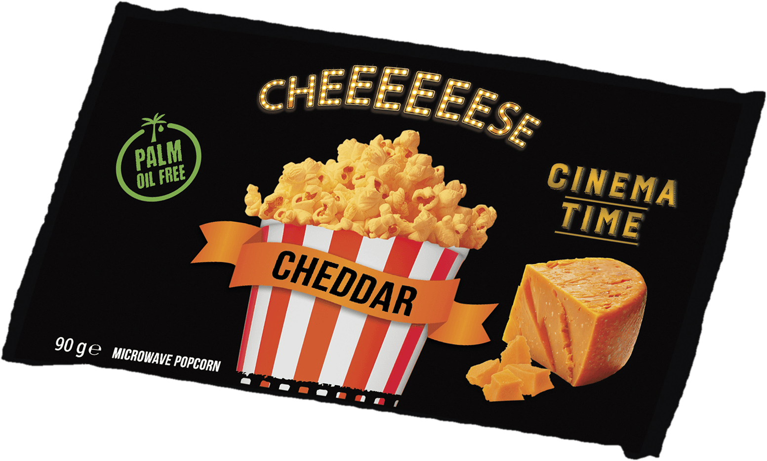 Cinema Time Mikrovlnný popcorn – Cheeeese