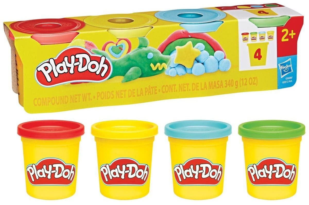 Hasbro Play-Doh set kelímků modelíny 4×85 g
