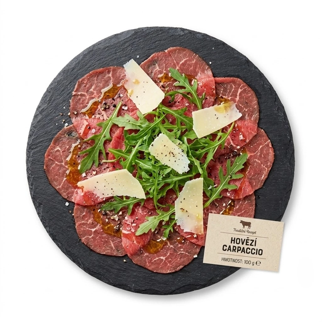Hovězí carpaccio