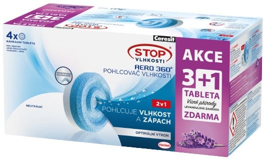 Ceresit Tablety do pohlcovače vlhkosti levandule