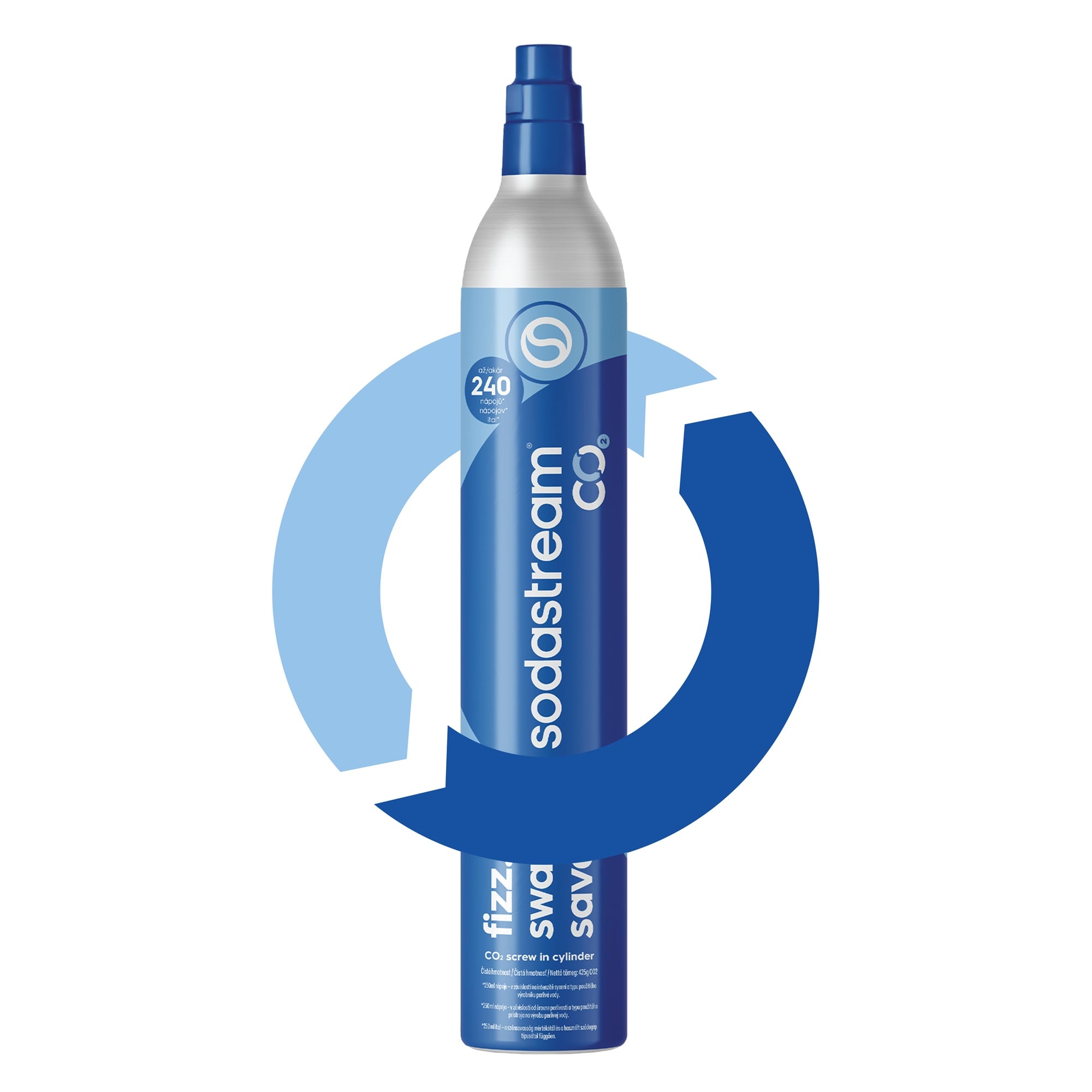 Sodastream Plyn CO2 na výměnu za prázdnou láhev