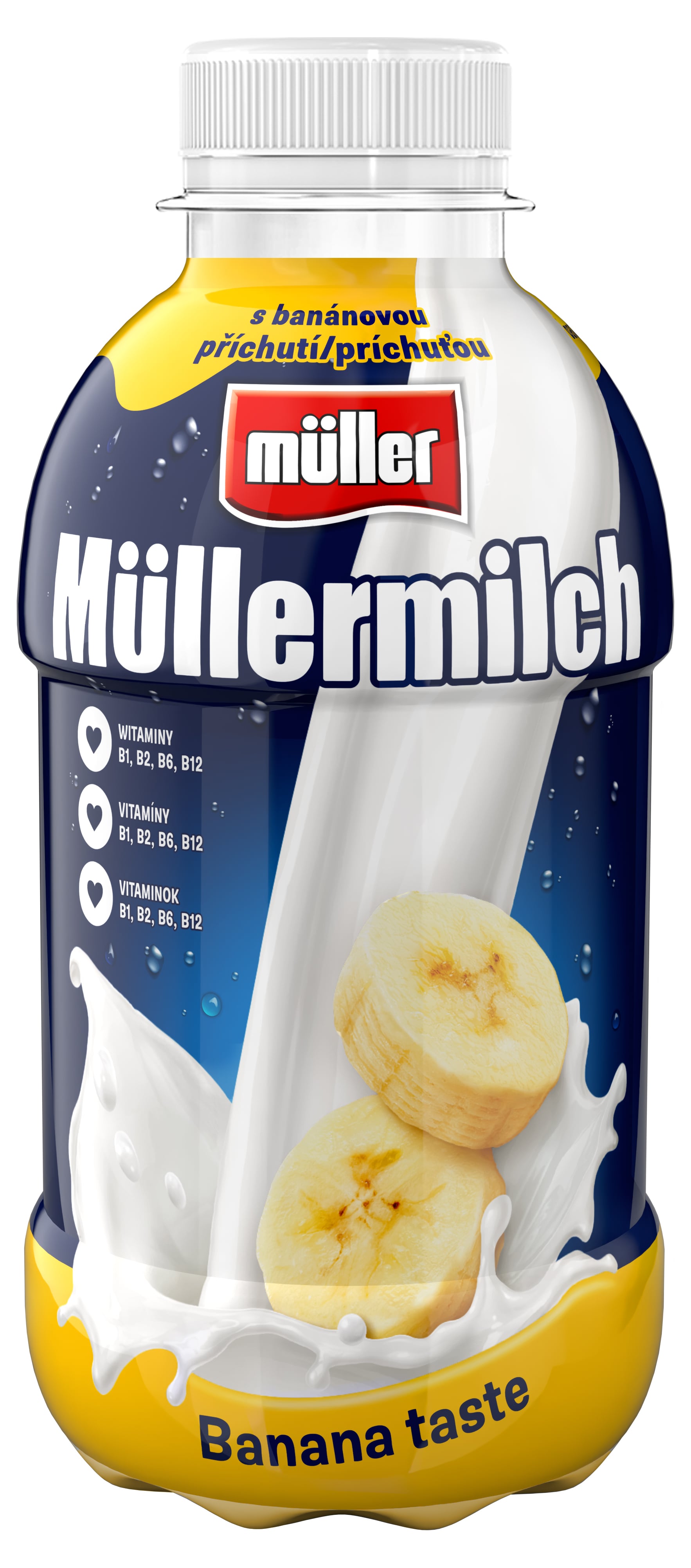 Müllermilch Mléčný nápoj banán