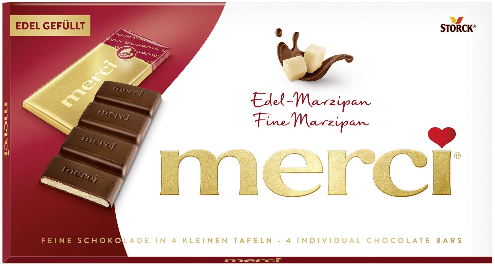 Merci tabulková čokoláda marcipánová