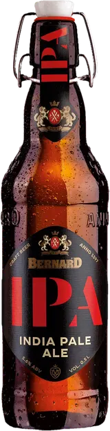Bernard IPA svrchně kvašené světlé pivo