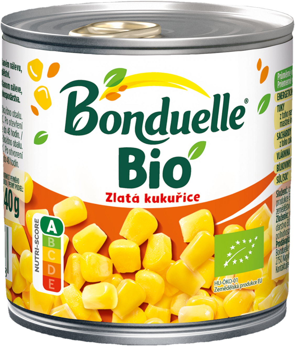 Bonduelle BIO Zlatá kukuřice