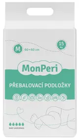 MonPeri EKO Jednorázové absorpční podložky 60×60 cm