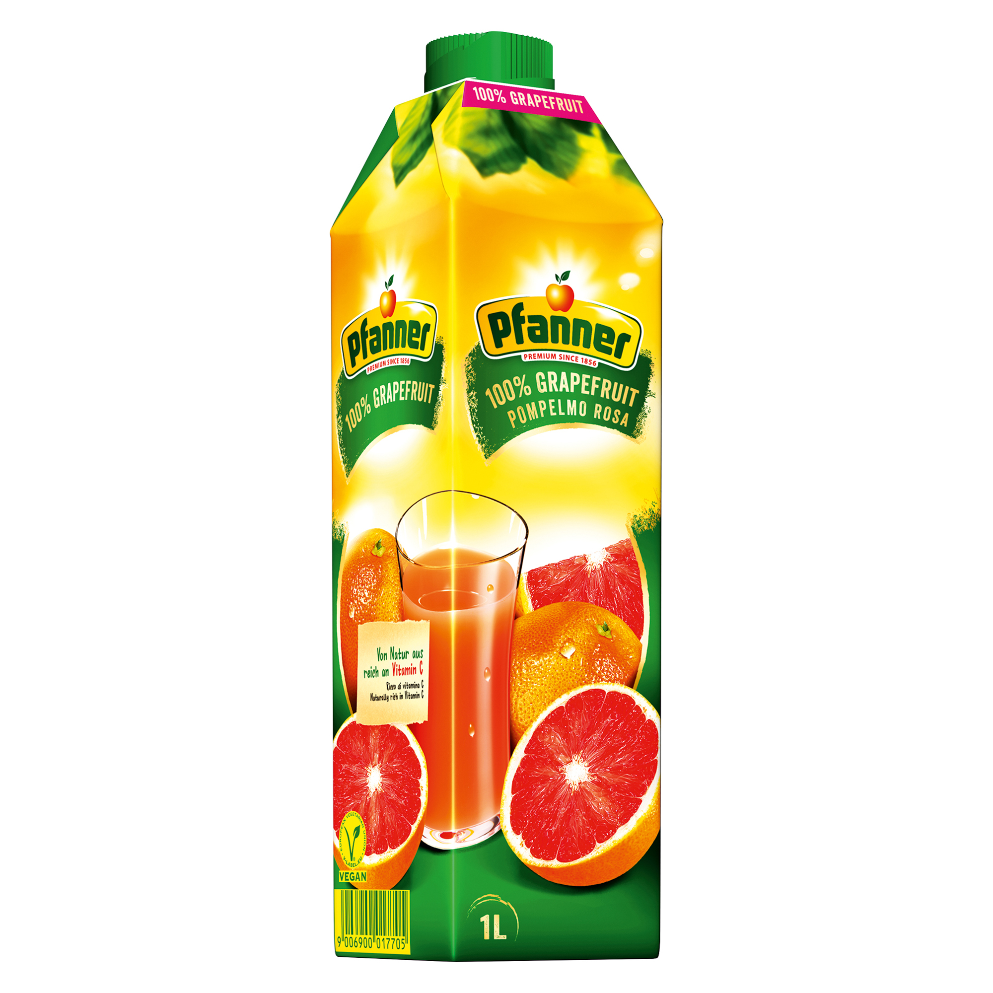 Pfanner Džus růžový grapefruit 100%