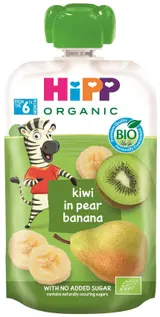 HiPP BIO Kapsička Hippis hruška, banán a kiwi