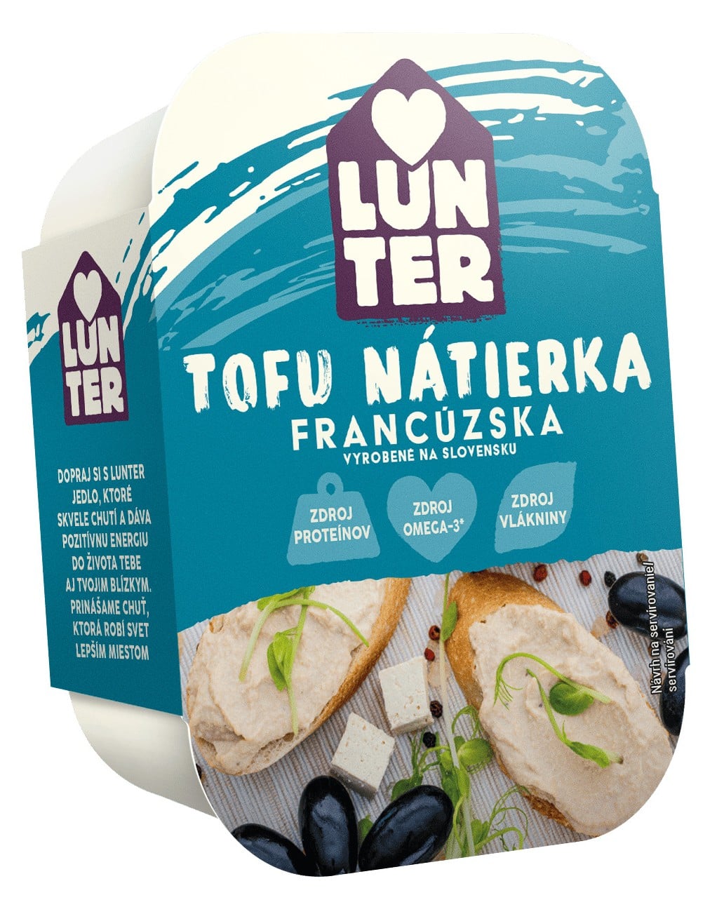 Lunter Francouzská drožďová rostlinná pomazánka Premium