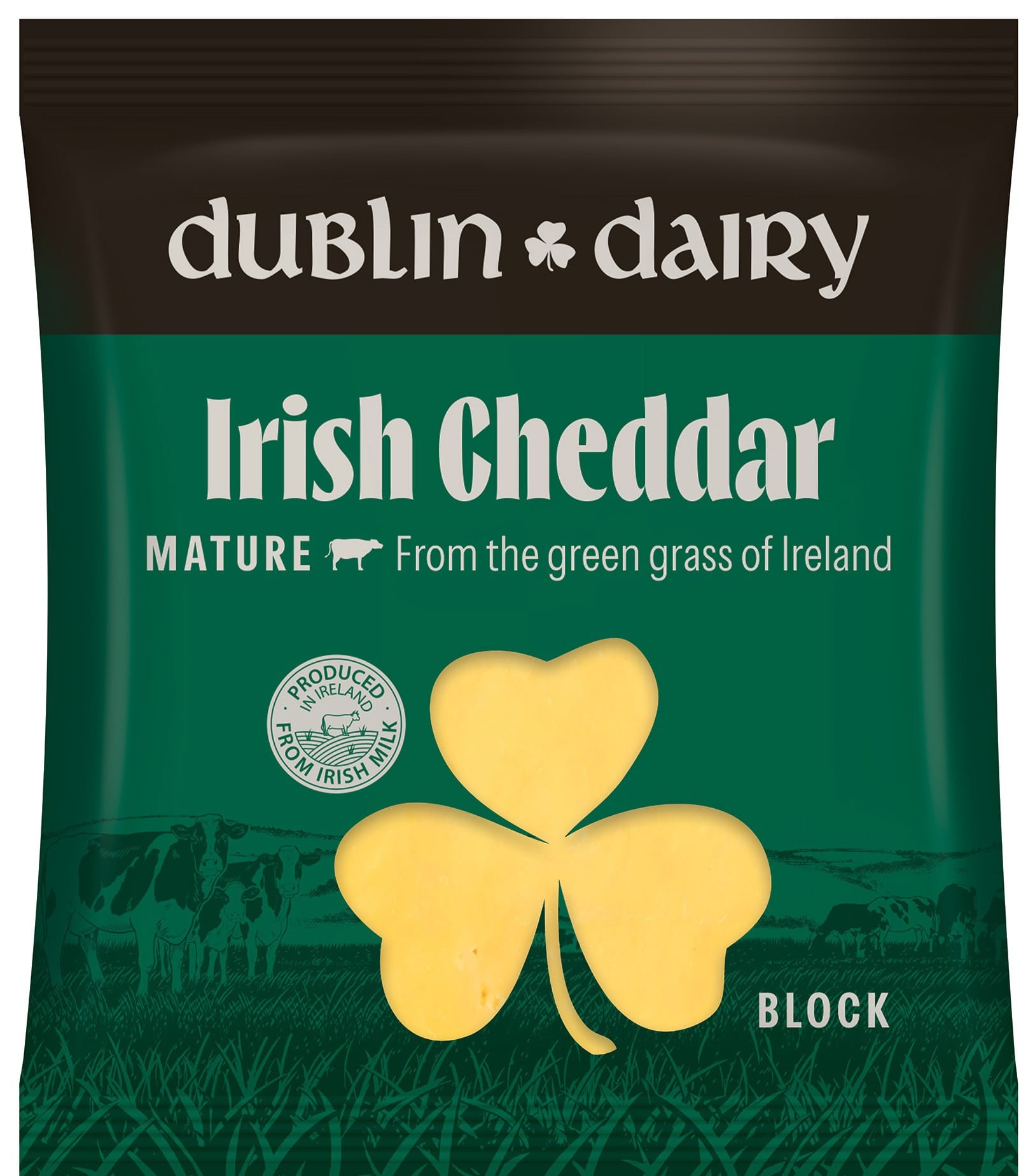 Dublin Dairy Irish Cheddar White Mature bloček