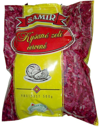 Samir Zelí kysané červené, sáček