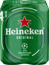 Heineken světlý ležák 4×0,5 l plech