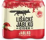 Lišácké jablko cider 6×0,5 l plech
