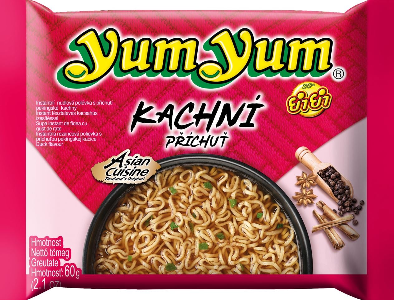 YumYum Instantní nudlová polévka kachní