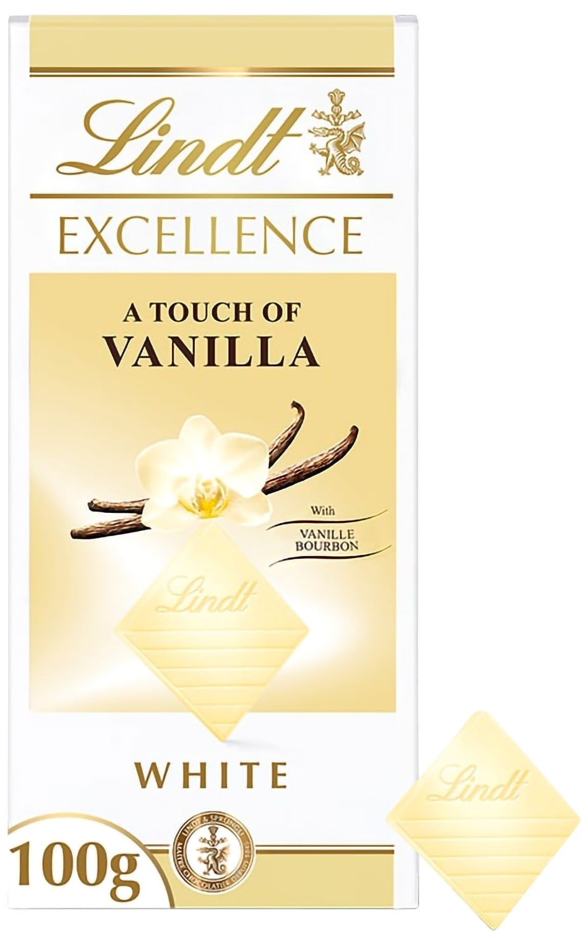 Lindt Čokoláda EXCELLENCE Extra bílá s vanilkovou příchutí