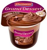Ehrmann Grand Dessert puding dezert se šlehačkou Double Choc