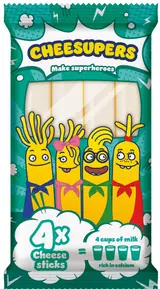 Cheesupers mozzarellové tyčinky