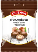 Dr.Ensa Lísková jádra v mléčné čokoládě