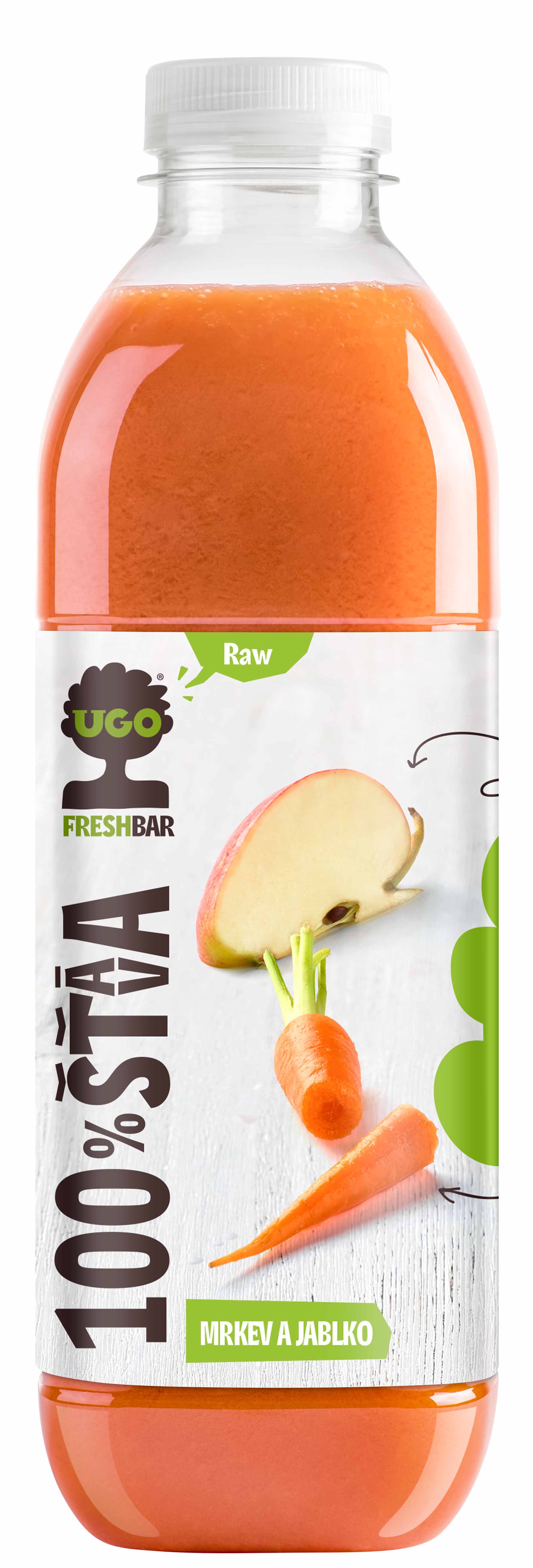 UGO RAW mrkev a jablko
