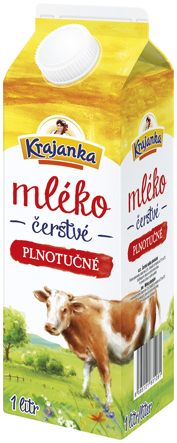 Krajanka Čerstvé mléko plnotučné 3,5%