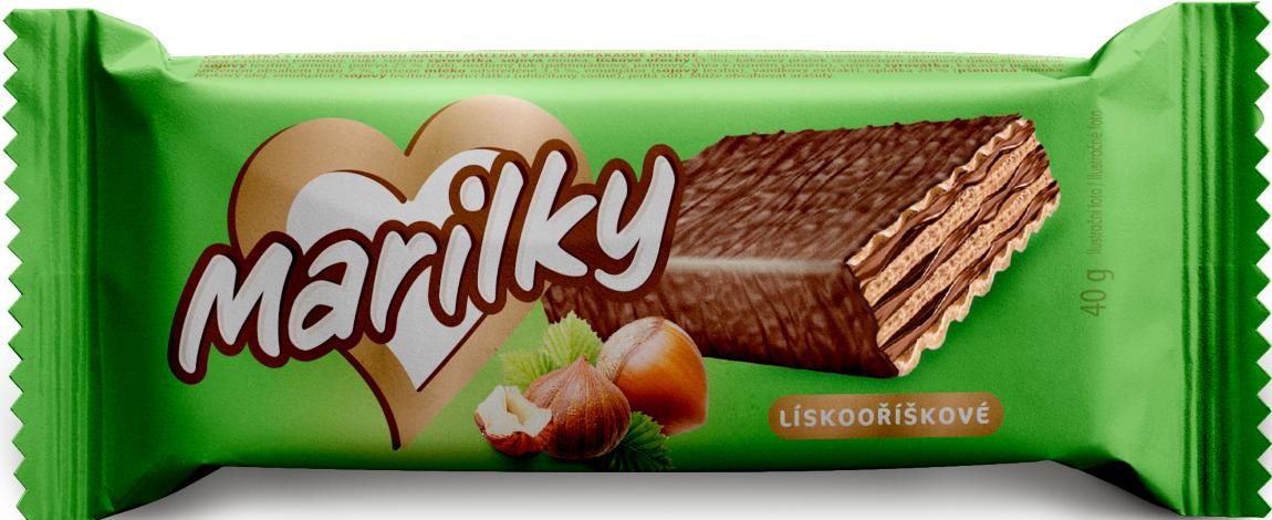 Marila Marilky lískooříškové celomáčené